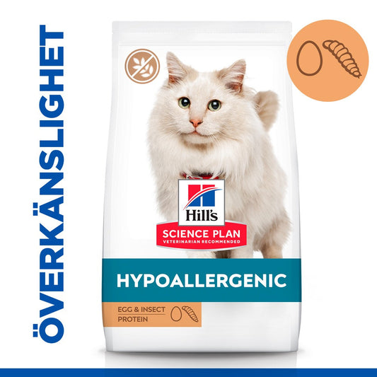 Hill's Science Plan Cat Adult Hypoallergen Egg & Insect