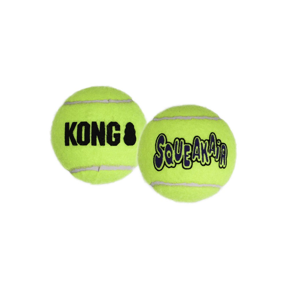 Kong AirDog Squeakair Ball Medium 3-pakning
