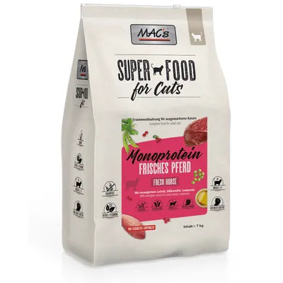 MAC's Superfood for Cats Adult Monoprotein Hest