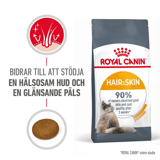 Royal Canin Hair & Skin Care 10 kg – Kattefôr for Hud & Pels