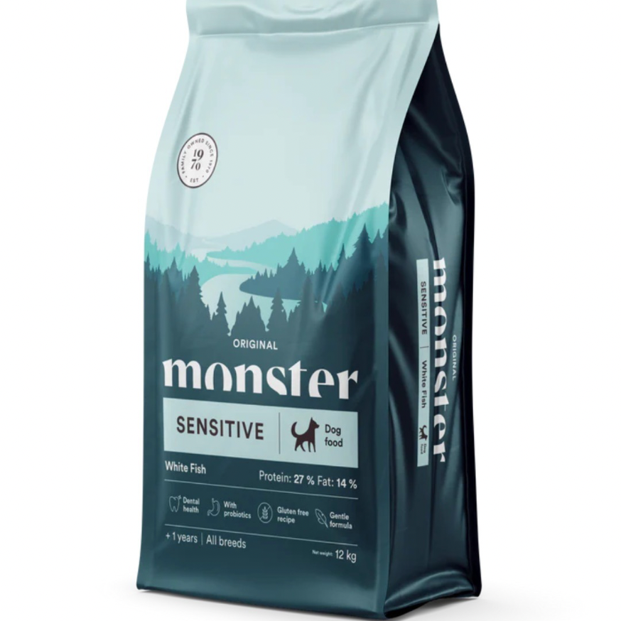 Monster Dog Original Sensitive White Fish