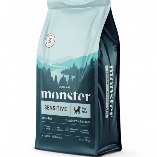 Monster Dog Original Sensitive White Fish