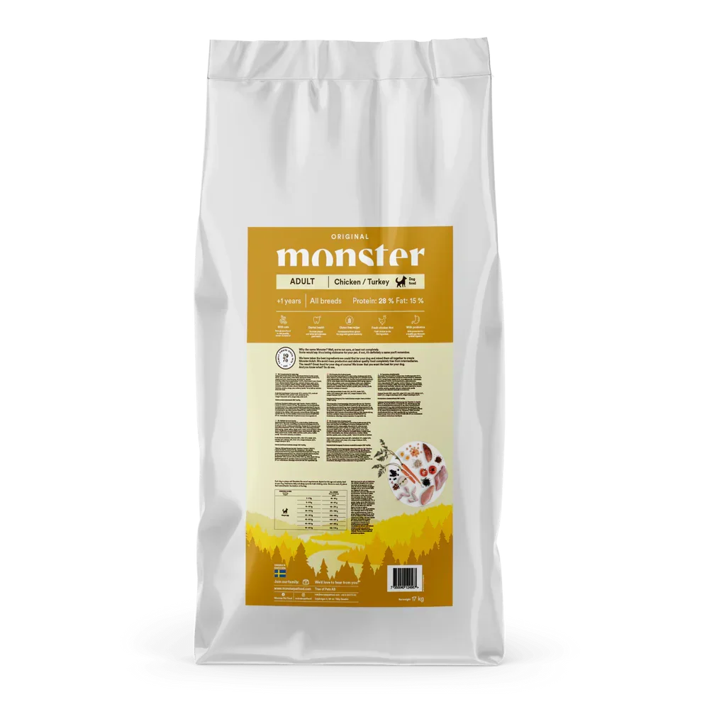 Monster Original Adult med kylling og kalkun