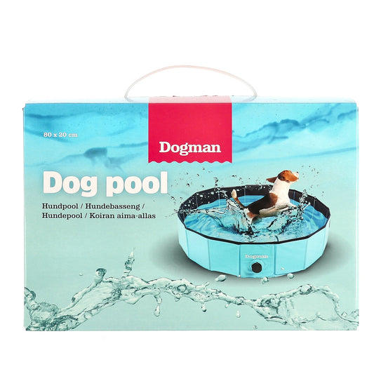 Dogman Hundebasseng 160cm blå