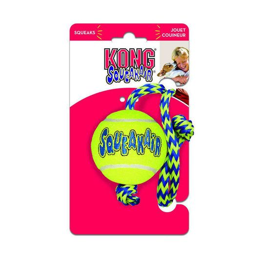KONG Airdog Squeakair Tennisball m Tau