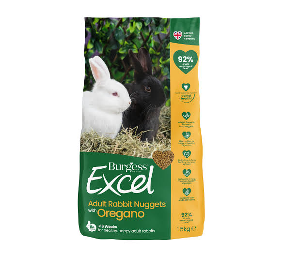 Burgess Excel Kanin Voksen Oregano 1.5kg