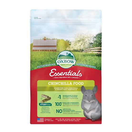 Oxbow Essentials Chinchilla-fôr 11,33 kg