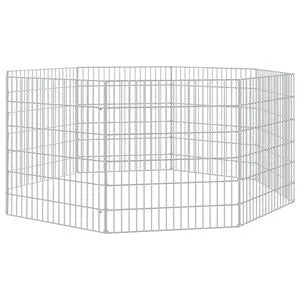 vidaXL Kaninbur 8 Paneler 54x80 cm