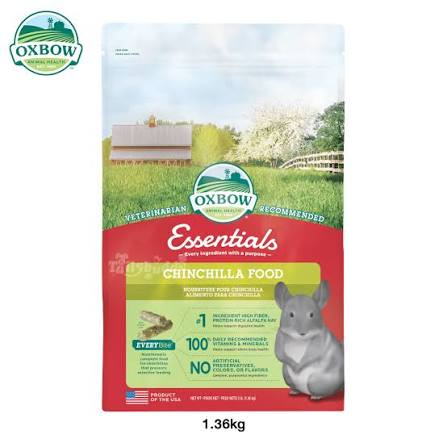 Oxbow Chinchilla Deluxe Food 1,36 kg