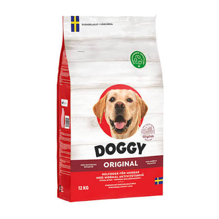 DOGGY Original 12 kg tørrfôr for hund