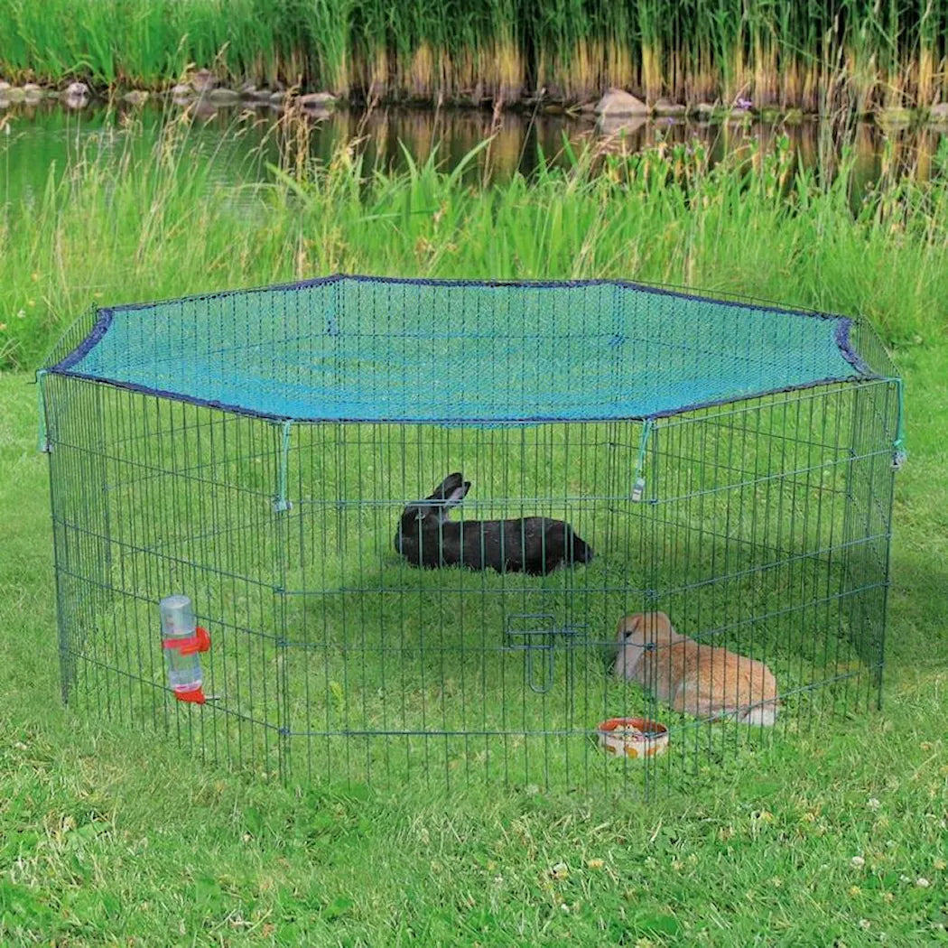 Trixie Utendørs innhegning med beskyttelsesnett Ø210x75cm