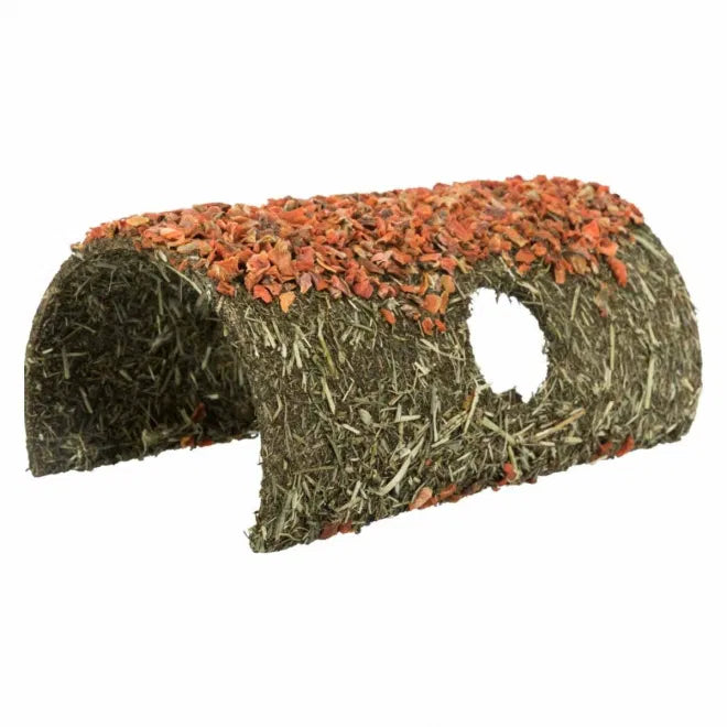 Trixie Wicker Tunnel med Høy og Gulrot 15x33cm 110g