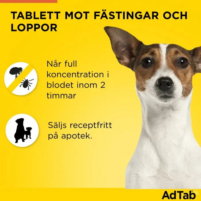 Elanco AdTab til hund 5,5-11 kg 225 mg 3 stk