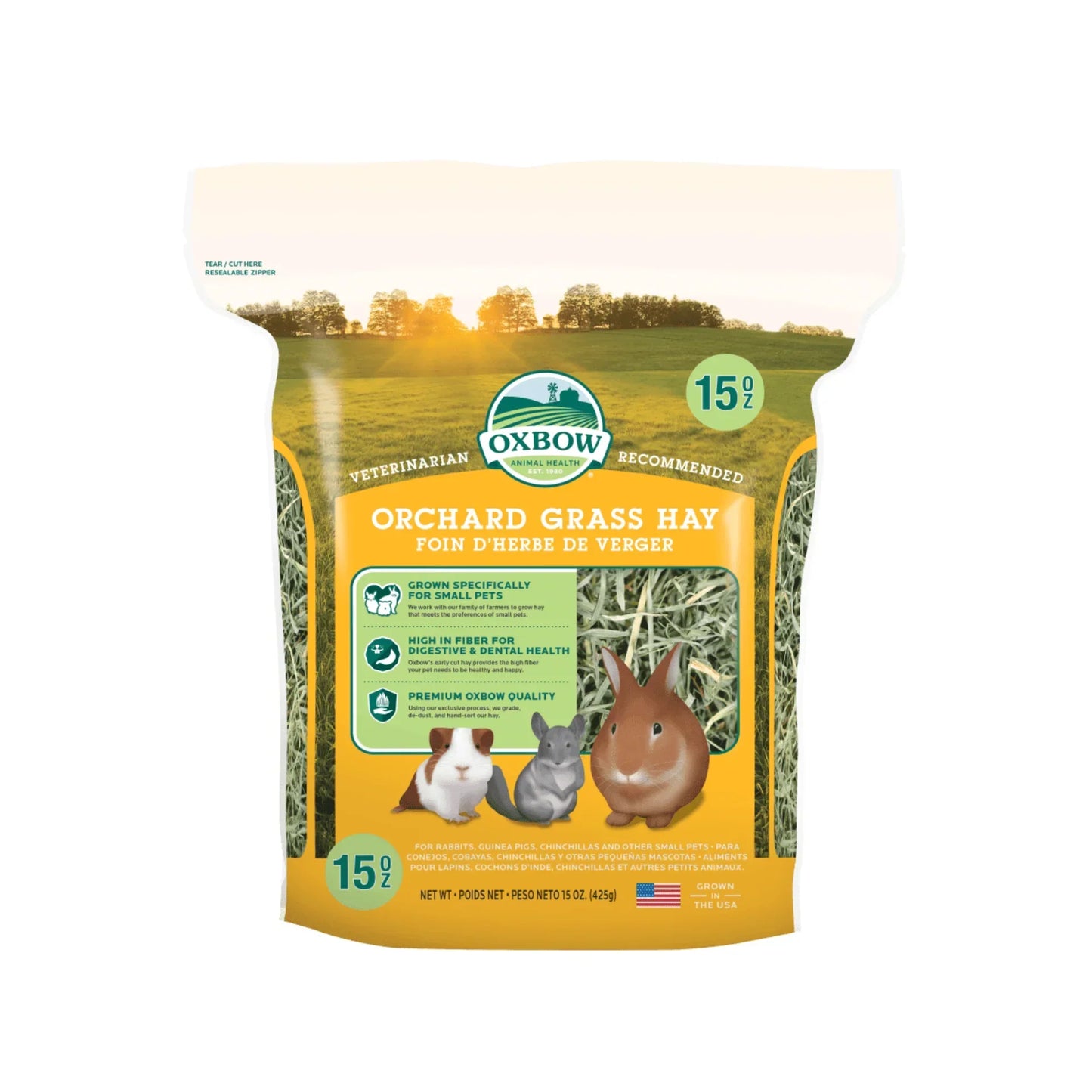 Oxbow Orchard Grass Høy 1,1 kg