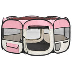 vidaXL Foldable Dog Yard with Carrying Case
