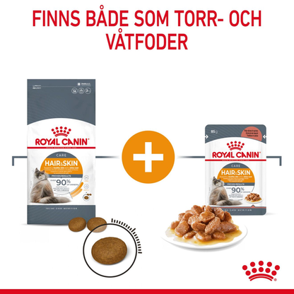 Royal Canin Hair & Skin Care 10 kg – Kattfoder för Hud & Päls