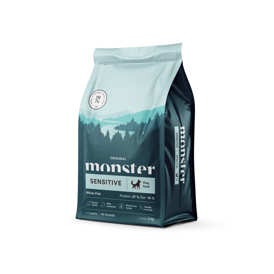 Monster Dog Original Sensitive White Fish