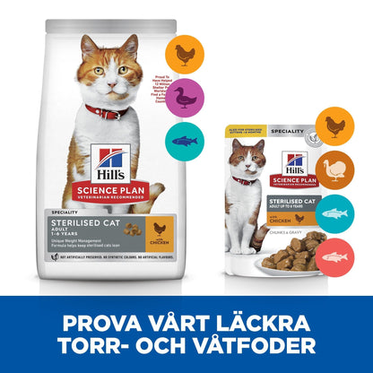Hill's Science Plan Sterilised Cat Adult Food
