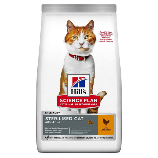 Hill's Science Plan Sterilised Cat Adult Food