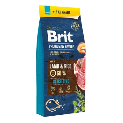 Brit Premium by Nature Sensitive med lamm
