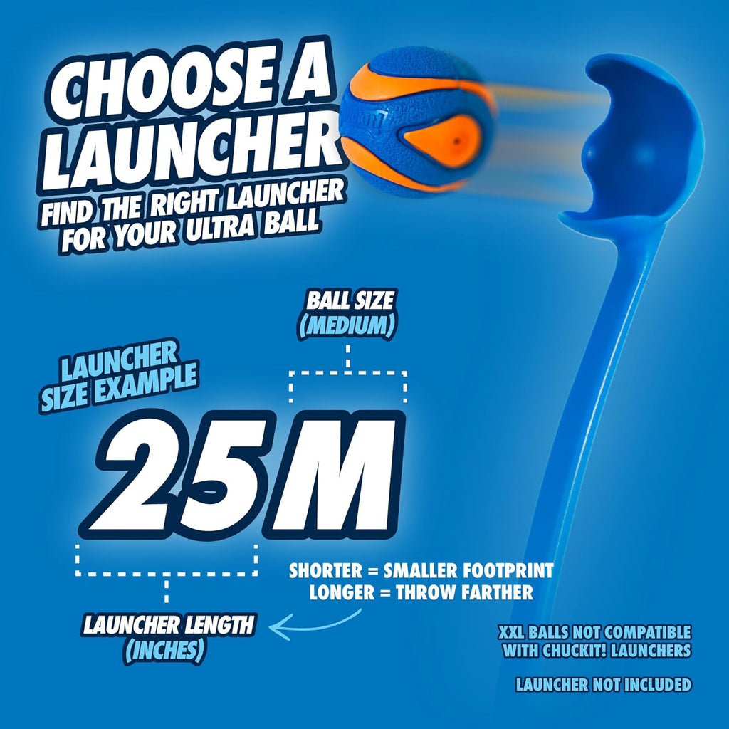Chuckit! Ultra Squeaker Ball Medium 2-pack