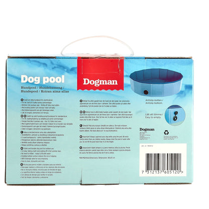 Dogman Hundpool 160cm blå