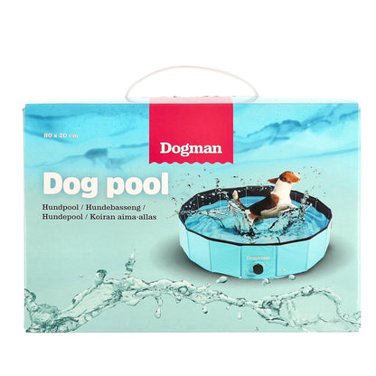 Dogman Hundpool 160cm blå