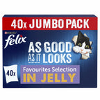 Felix As Good As It Looks Favourites in Jelly 40 x 85 g